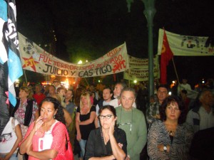 Marcha y actividades en la plaza por el 24 de marzo +PC