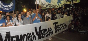 Marcha y actividades en la plaza por el 24 de marzo -tapa