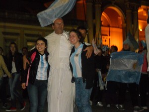 9 de julio- festejos de la gente por la Semifinal del Mundial 043