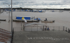 6 de julio 2014-crecida del Río Uruguay-frente al Puerto (13)