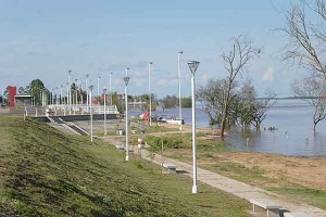 Las instalaciones de la Costanera, aun no inauguradas. 