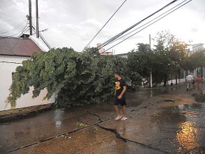 Temporal causó daños en Concepción del Uruguay.