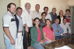 17 de abril de 2015-UCR con vecinalistas de Pronunciamiento