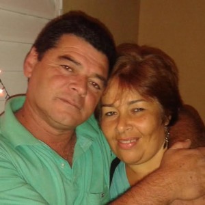 Jorge López y su esposa Angélica Alzogaray.