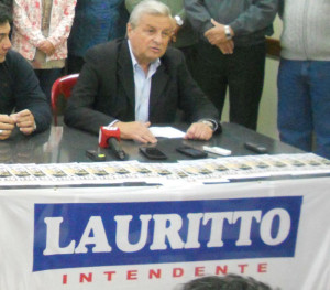 20 de julio - Lauritto presenta su lista 005