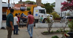 Hasta el momento en los diferentes centros de evacuados se encuentran alojadas 23 familias y otras 22 familias fueron asistidas para su autoevacuación. (Foto: Prensa de la Municipalidad).