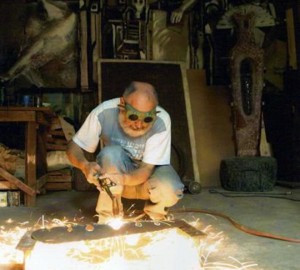 "Creo que la técnica es un medio, no es un fin y hoy hay mucha gente que la toma como fin. ¿Quién hace la obra?, el de la idea o el de la técnica?". (Foto: Roberto Topi Medina).