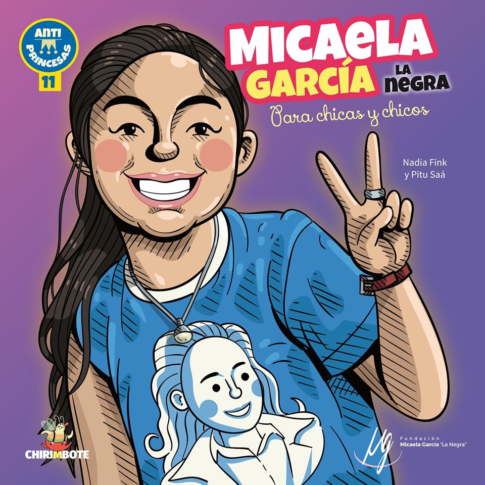 La colección "Antiprincesas" anunció un libro sobre Micaela García ...