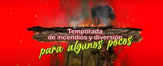 Con un aviso irónico denuncian a la familia Baggio por la quema en el Delta  - El Miércoles Digital