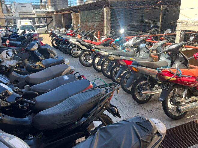 Secuestraron 429 motos y 44 autos durante cuatro meses - El Miércoles Digital
