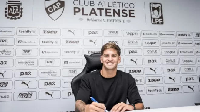 El uruguayense Nicolás Retamar seguirá su carrera futbolística en Platense - El Miércoles Digital