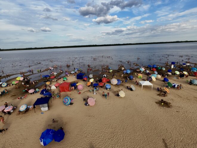 Se viene un finde con mucho calor y las playas serán un oasis para refrescarse - El Miércoles Digital