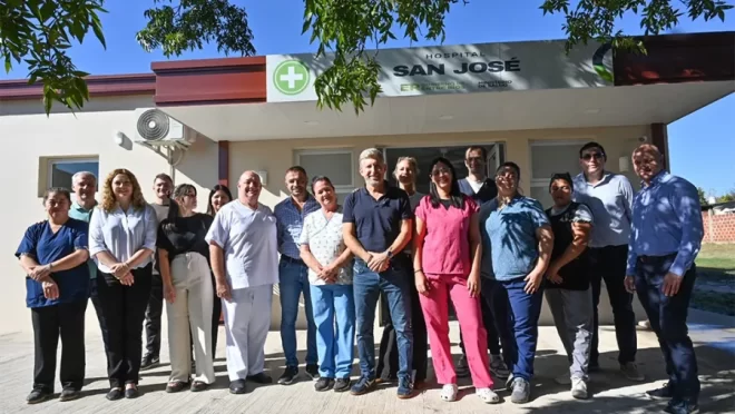 Inauguraron la ampliación del Hospital San José que contó con aportes de la Cafesg - El Miércoles Digital