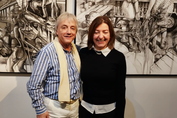 La artista uruguayense Carina Amarillo,es parte de una importante muestra en el Palais de Glace - El Miércoles Digital
